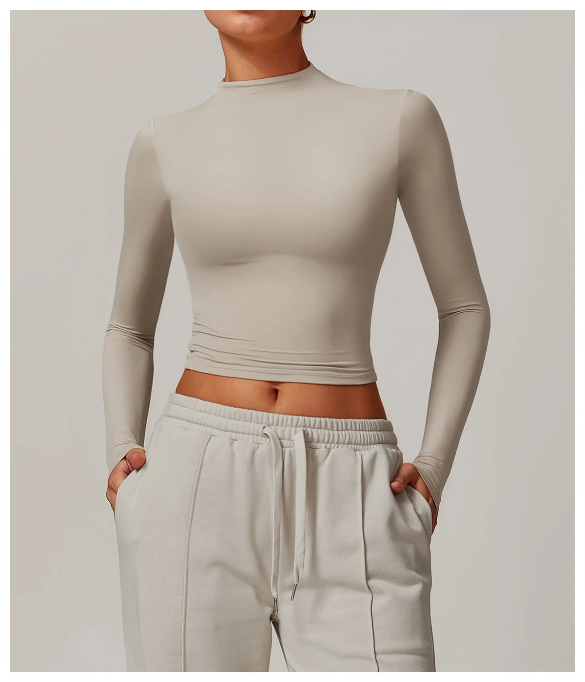 Long Sleeve, Swirl Neck photo 3